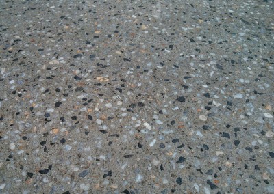 Exposed Aggregate - Grey Stone